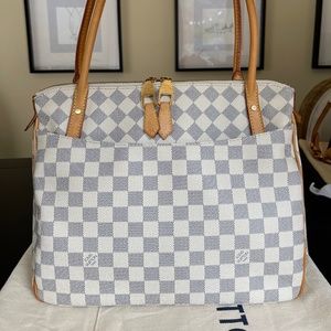 Louis Vuitton - Damier Azur Figheri PM Tote Bag